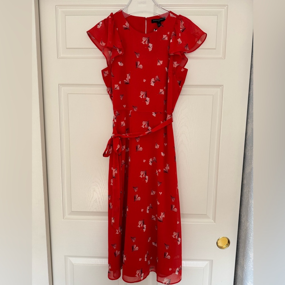 New with tags Banana Republic red dress